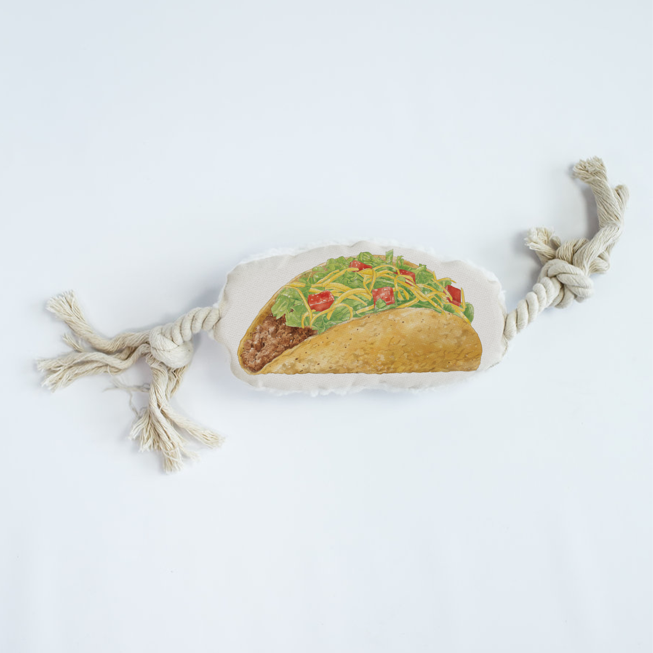 Taco Dog Rope Toy