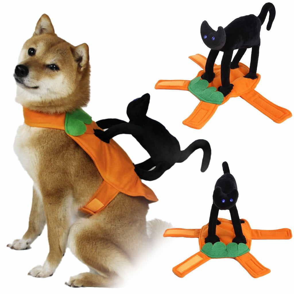 stepsin Dog Saddle Halloween Cat Riding Knight Costume Pet Clothes Size M