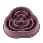 Pet Cat Dog Slow Feeder Bowl | Anti-Choking Non-Slip Maze Feeding Dish