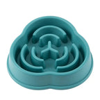 Pet Cat Dog Slow Feeder Bowl | Anti-Choking Non-Slip Maze Feeding Dish