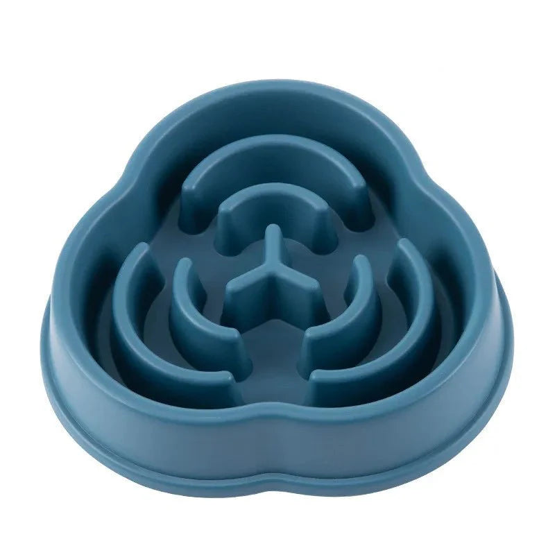 Pet Cat Dog Slow Feeder Bowl | Anti-Choking Non-Slip Maze Feeding Dish
