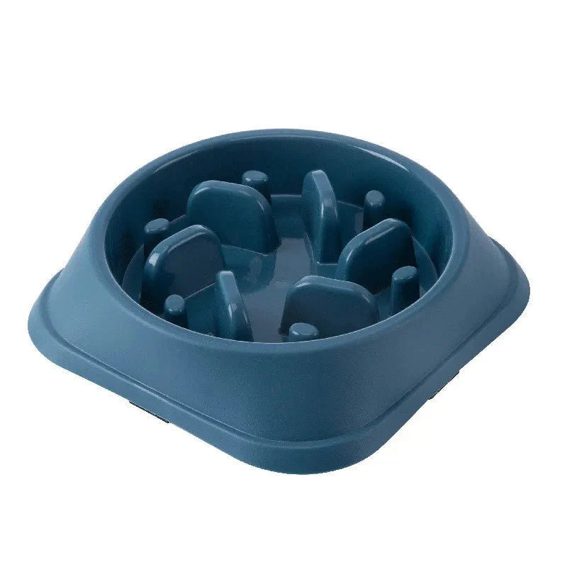 Pet Cat Dog Slow Feeder Bowl | Anti-Choking Non-Slip Maze Feeding Dish