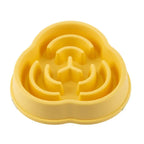 Pet Cat Dog Slow Feeder Bowl | Anti-Choking Non-Slip Maze Feeding Dish