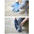 Pet Hair Brush Dog Cat Comb Gloves Grooming Remover Mitt Fur Massage DeShedding