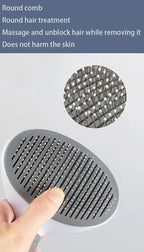 Pet Hair Removal Brush | Slicker Grooming Comb for Dogs and Cats