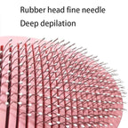 Pet Hair Removal Brush | Slicker Grooming Comb for Dogs and Cats