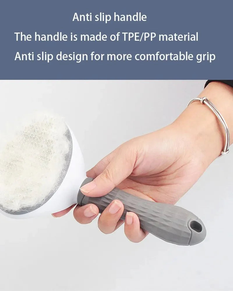 Pet Hair Removal Brush | Slicker Grooming Comb for Dogs and Cats