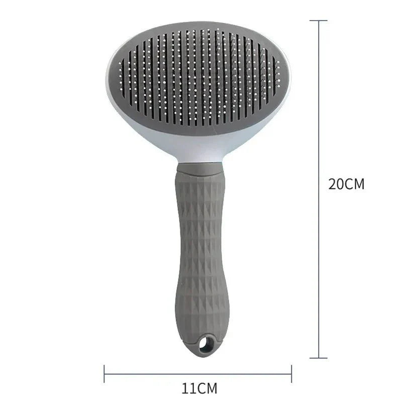 Pet Hair Removal Brush | Slicker Grooming Comb for Dogs and Cats