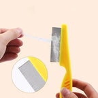 Stainless Steel Pet Flea and Shedding Comb | Grooming Tool for Dogs and Cats