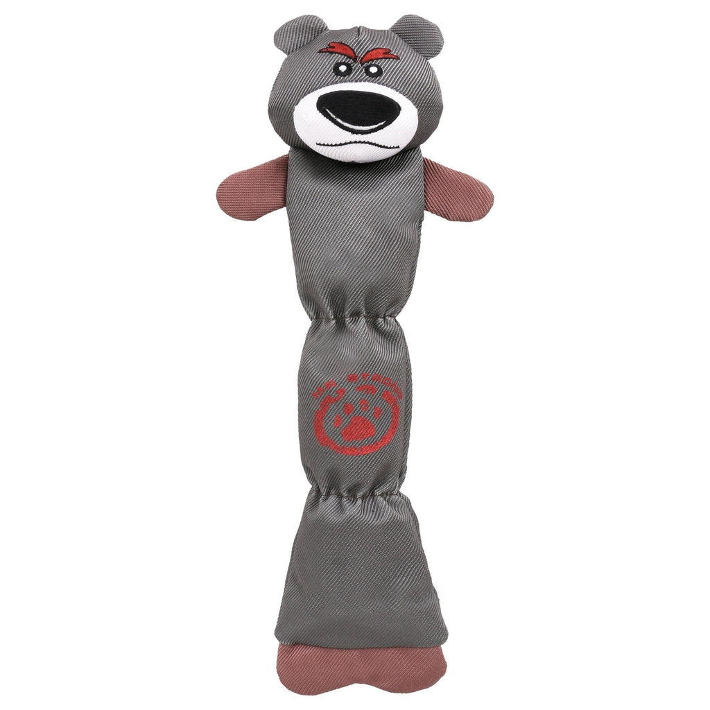 Pet Life ® Animated Extra Long Nylon Squeaker Water-resistant Plush Dog Toy