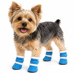 Pet Life ® 'Duggz' 3M Insulated Winter Fashion Dog Shoes Booties - Set of 4