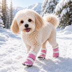 Pet Life ® 'Duggz' 3M Insulated Winter Fashion Dog Shoes Booties - Set of 4