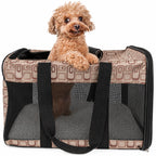 Pet Life ® 'Flightmax' Airline Approved Collapsible Folding Travel Pet Dog Carrier