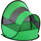 Pet Life ® 'Modern Curved' Wire-Folding Collapsible Travel Lightweight Pet Dog Crate Tent w/ Travel Bag
