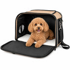Pet Life ® Mystique Airline Approved Fashion Designer Travel Pet Dog Carrier w/ Pouch