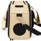 Pet Life ® Mystique Airline Approved Fashion Designer Travel Pet Dog Carrier w/ Pouch