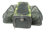 Pet Life ® 'Roomeo' Airline Approved Dual Expandable and Folding Collapsible Fashion Travel Pet Dog Carrier Crate