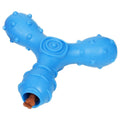 Pet Life ® 'Tri-Chew' Treat Dispensing and Chewing Interactive TPR Dog Toy