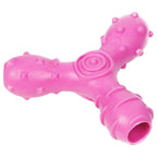 Pet Life ® 'Tri-Chew' Treat Dispensing and Chewing Interactive TPR Dog Toy