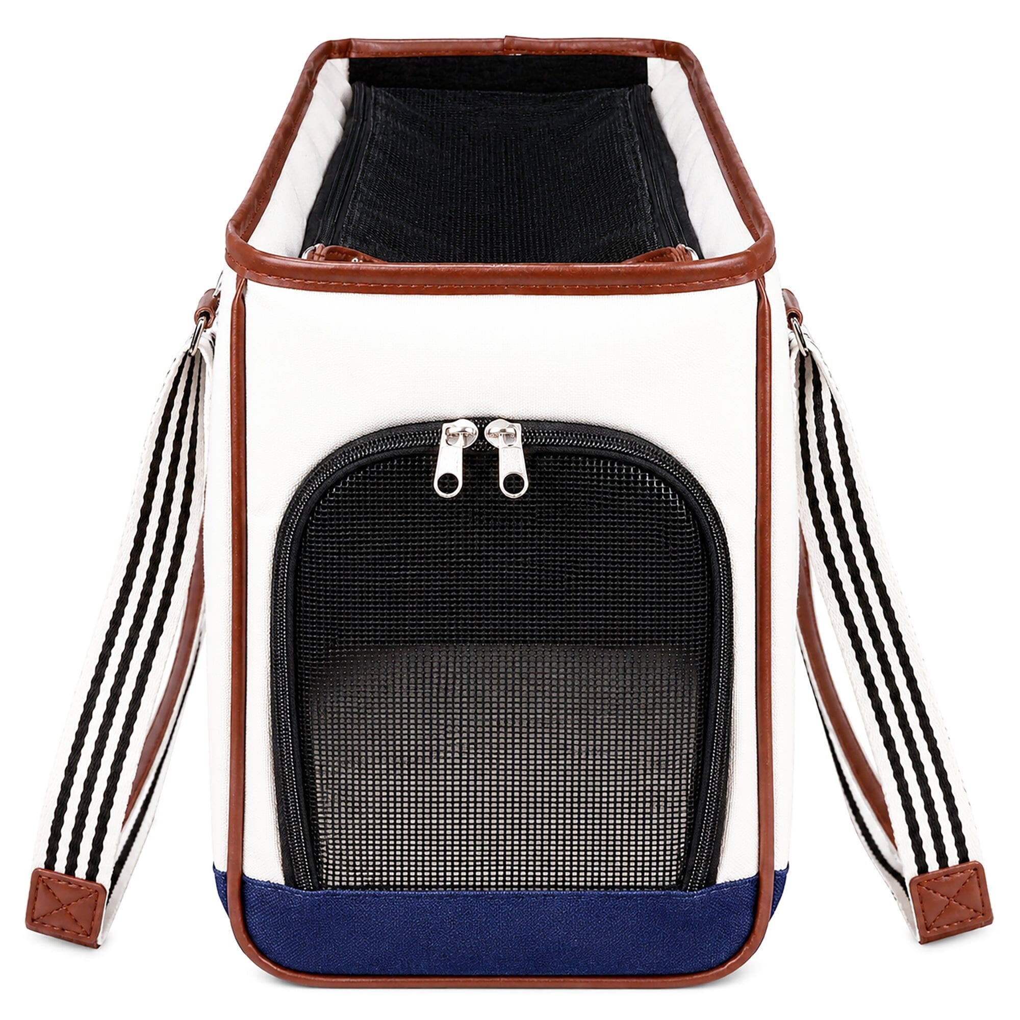 Pet Life ® 'Yacht Polo' Designer Travel Fashion Pet Dog Carrier w/ Pouch