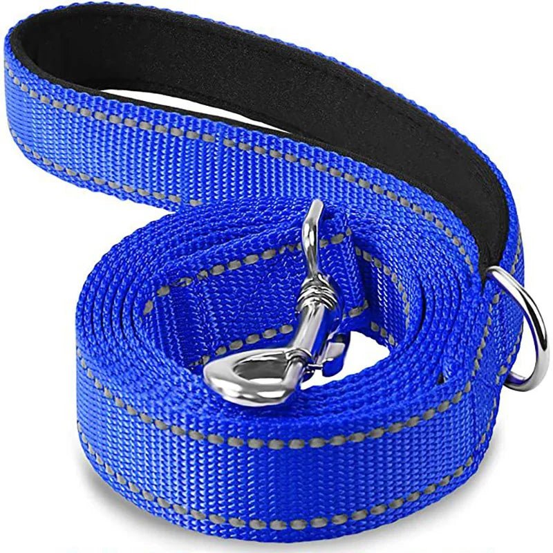 Reflective Pet Leash | Adjustable Polyester Lead Strap for Dogs and Cats
