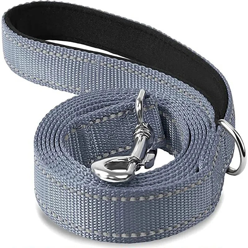Reflective Pet Leash | Adjustable Polyester Lead Strap for Dogs and Cats