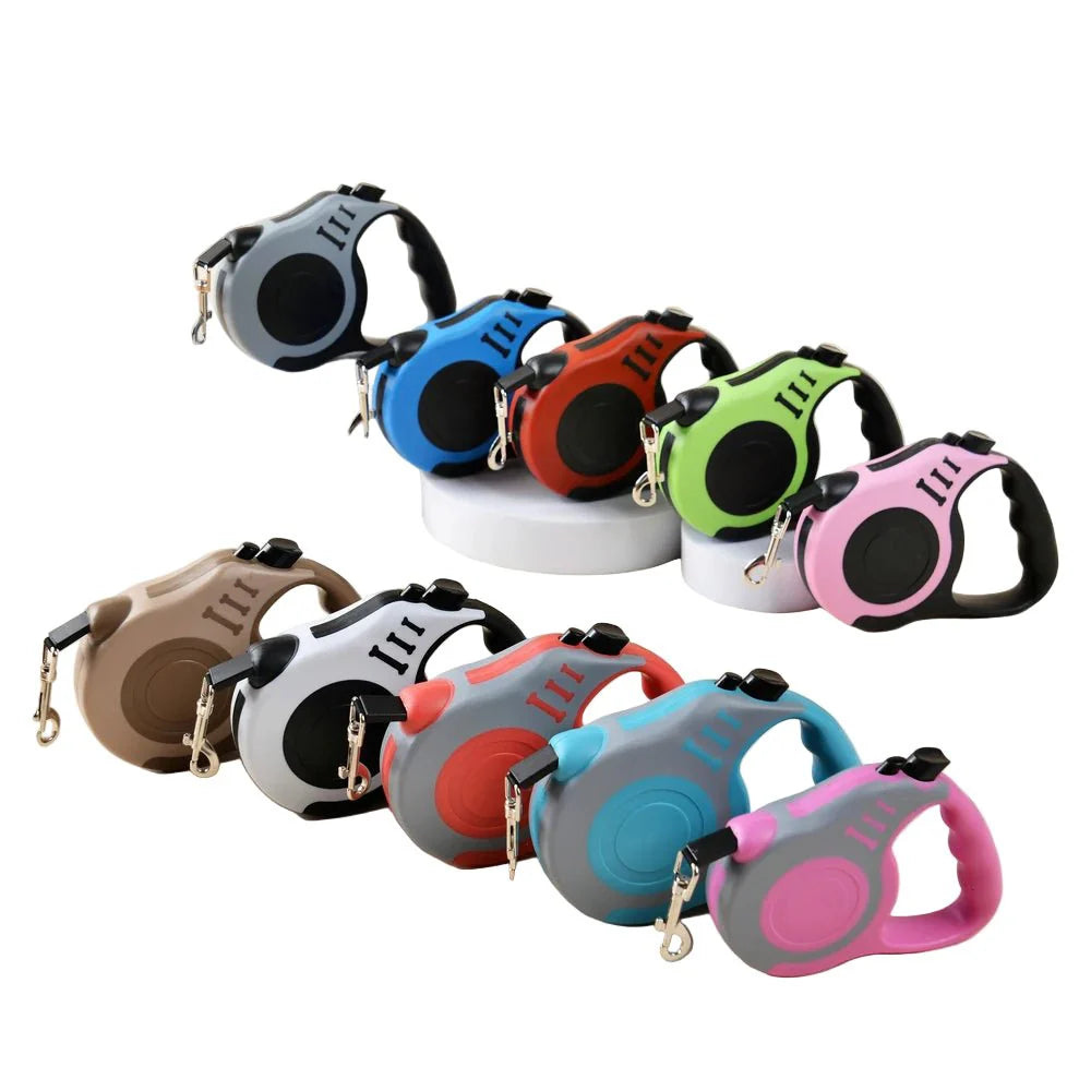 Retractable Dog Leash | Strong Nylon Lead for Small and Medium Dogs and Cats