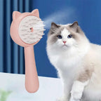 Self-Cleaning Mist Cat and Dog Grooming Brush