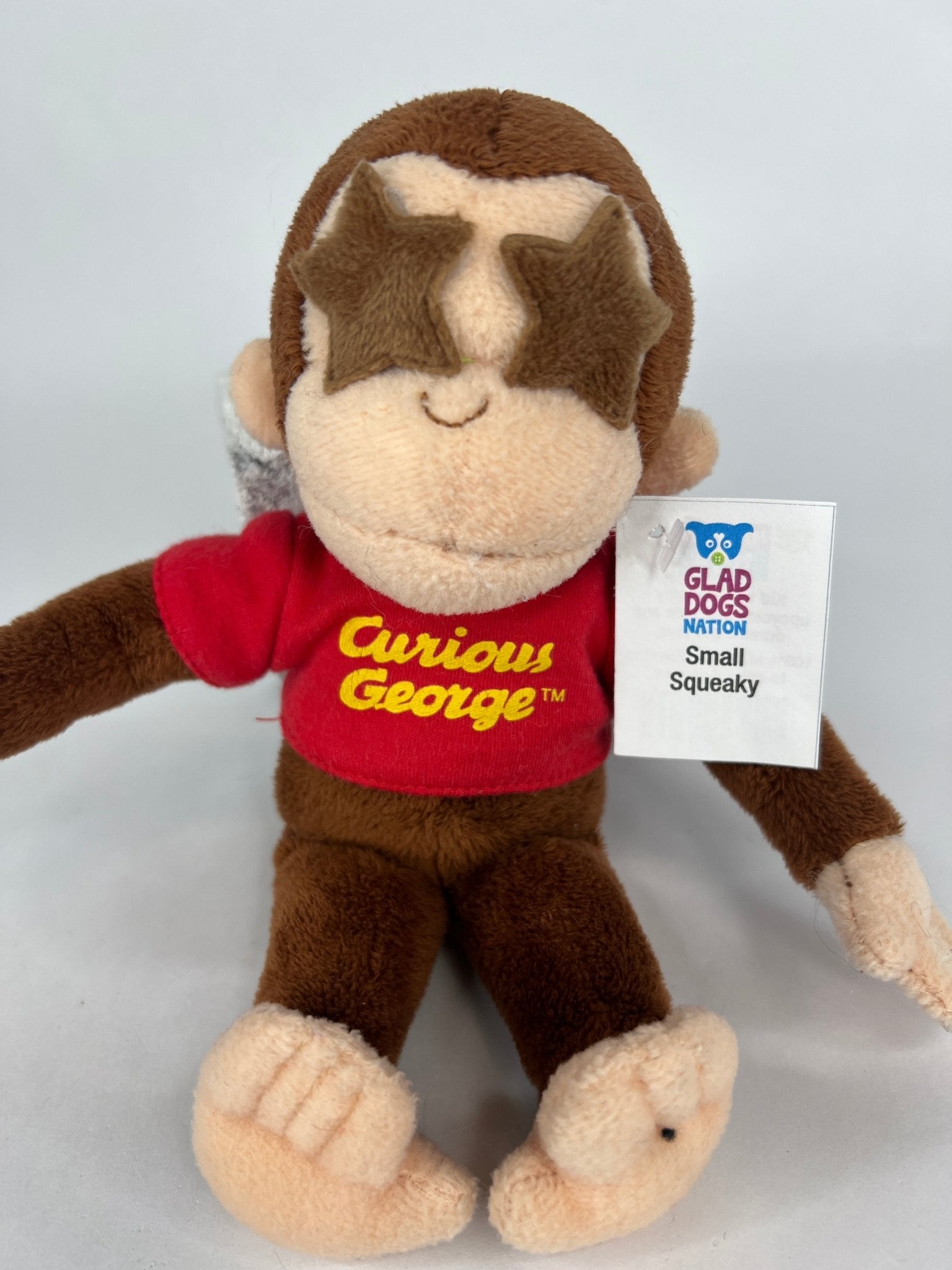 Small Squeaky & NO Squeak 'Toon Town Dog Toy from Pop Culture: 6"-7"