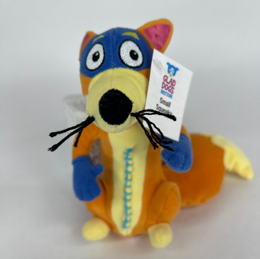 Small Squeaky & NO Squeak 'Toon Town Dog Toy from Pop Culture: 6"-7"