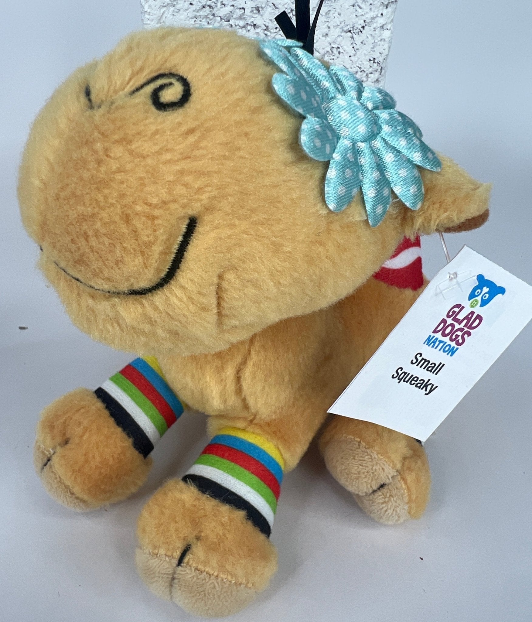 Small Stuffed SQUEAKY Dog & Puppy Toys / 10-30 lbs.