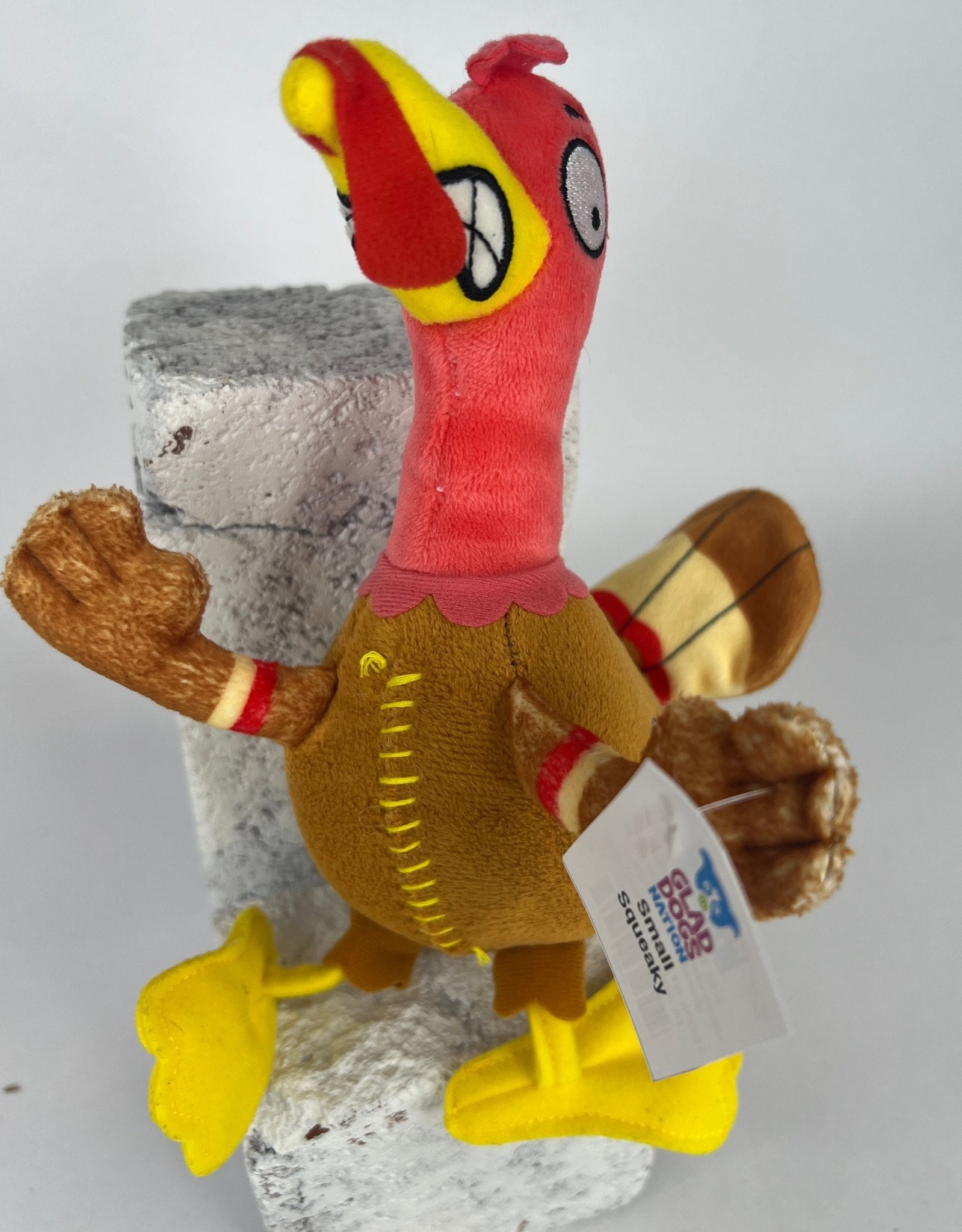 Small Stuffed SQUEAKY Dog & Puppy Toys / 10-30 lbs.