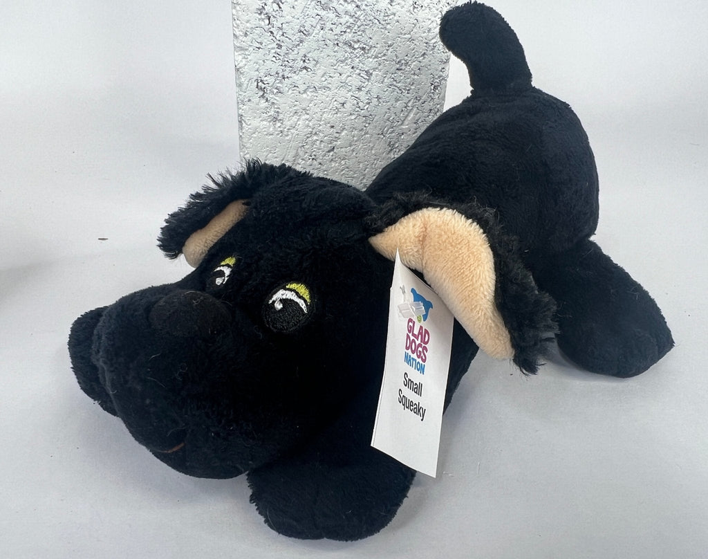 Small Stuffed SQUEAKY Dog & Puppy Toys / 10-30 lbs.