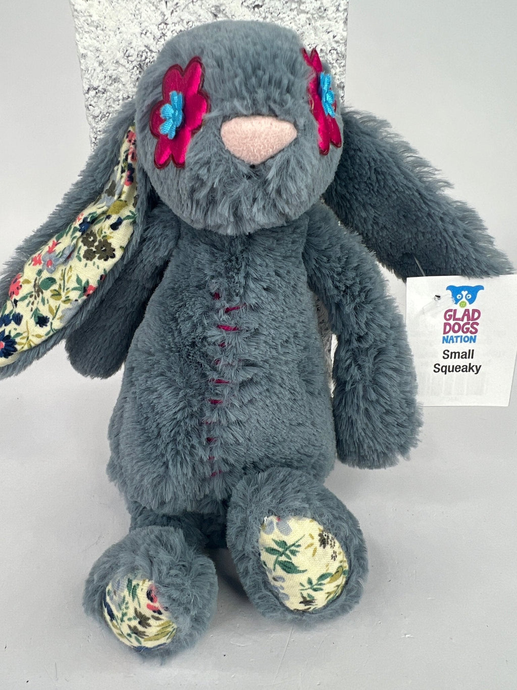 Small Stuffed SQUEAKY Dog & Puppy Toys / 10-30 lbs.