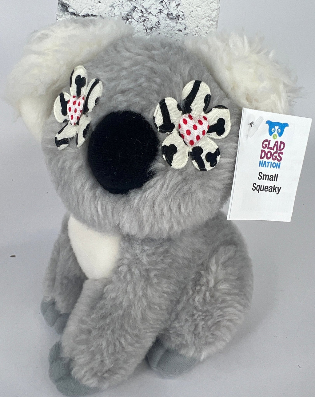 Small Stuffed SQUEAKY Dog & Puppy Toys / 10-30 lbs.