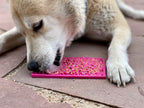 Flower Power emat - Enrichment Lick Mat for Dogs and Cats | Flower Design | USA Made