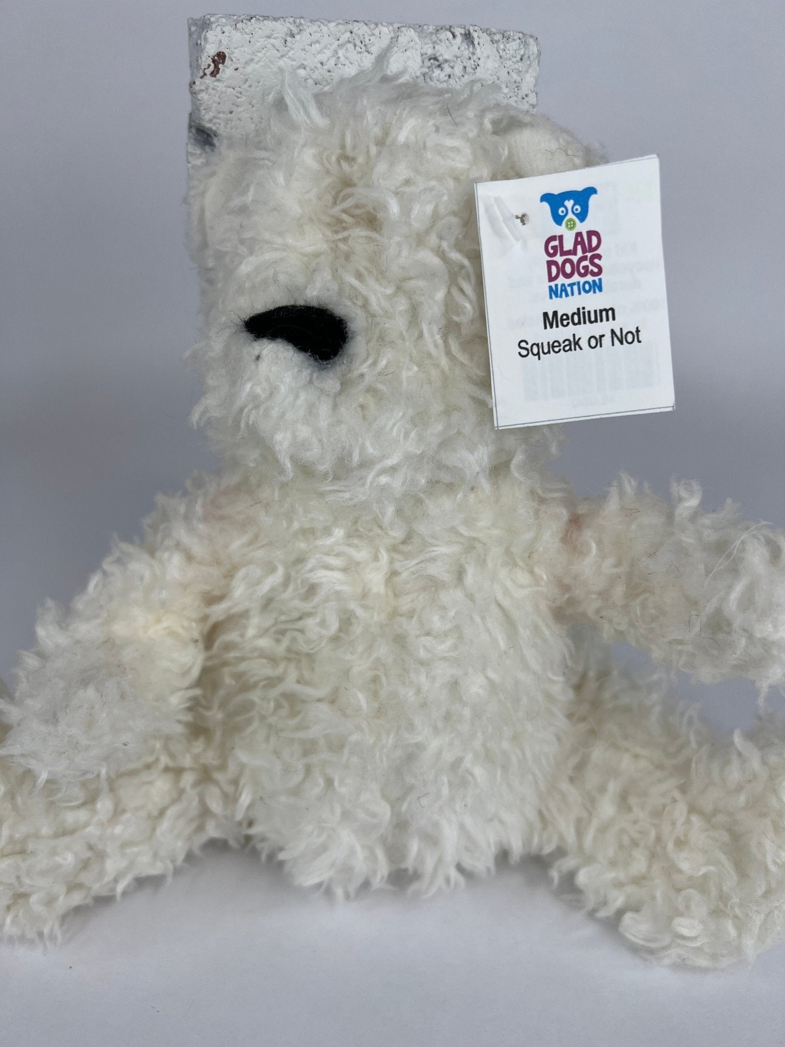 "Squeak or Not" Removable Squeaker Dog Toys: Sizes Tiny - XL