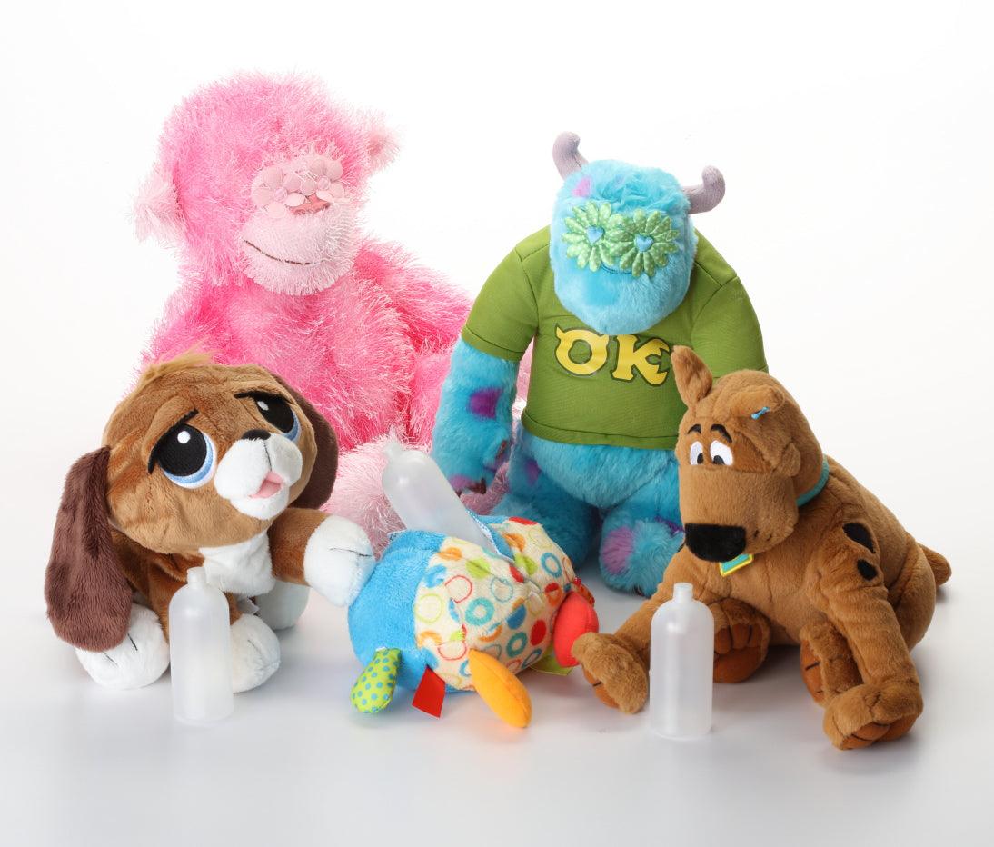 "Squeak or Not" Removable Squeaker Dog Toys: Sizes Tiny - XL