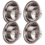 Jeffers Stainless Steel Embossed Wide-Lip Food & Water Pet Bowls