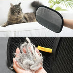 Static Pet Hair Removal Gloves | Grooming Mitt for Cats and Dogs
