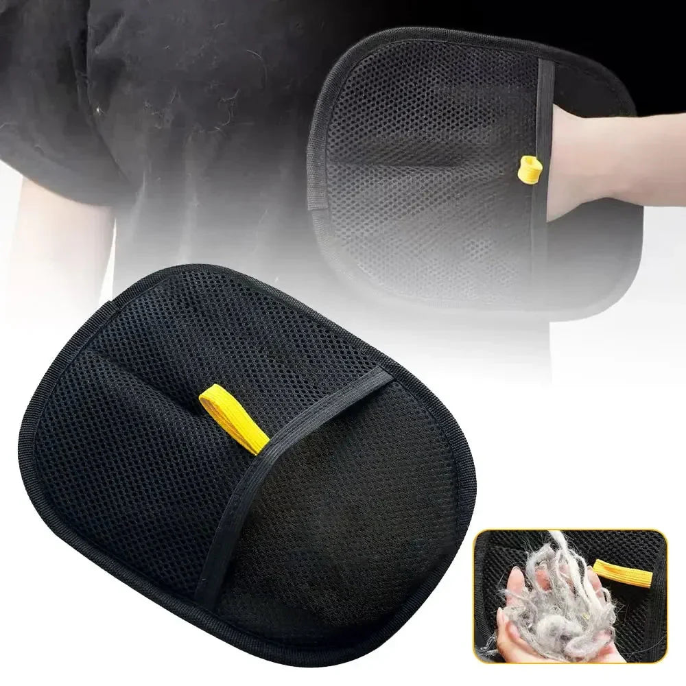 Static Pet Hair Removal Gloves | Grooming Mitt for Cats and Dogs