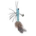 Dragonfly Feather Cat Toy Wand | Interactive Teaser with Optional Stick
