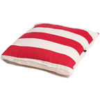 Touchdog ® 'Polo-Striped' 2-in-1 Convertible and Collapsible Dog and Cat Bed