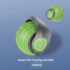 USB Rechargeable Interactive Electric Cat Toy Ball | Self-Rolling Teaser for Indoor Cats