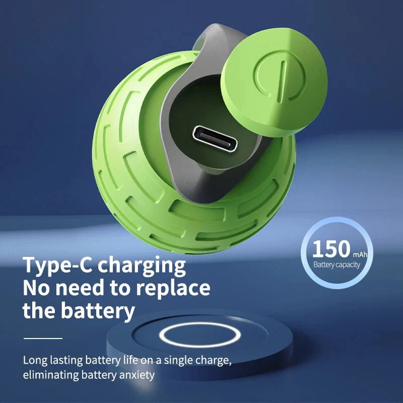 USB Rechargeable Interactive Electric Cat Toy Ball | Self-Rolling Teaser for Indoor Cats