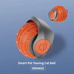 USB Rechargeable Interactive Electric Cat Toy Ball | Self-Rolling Teaser for Indoor Cats
