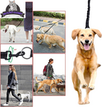 Walk Your Dogs in Style! 🐾✨ Check Out Our 360° Swivel Double Dog Leash - No Tangles, Maximum Comfort! Perfect for Two Pups Up to 200lbs! 🐶❤️
