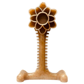 Honey Bone Dental Flower Tower - Indestructible Nylon Dog Chew Toy XL | USA