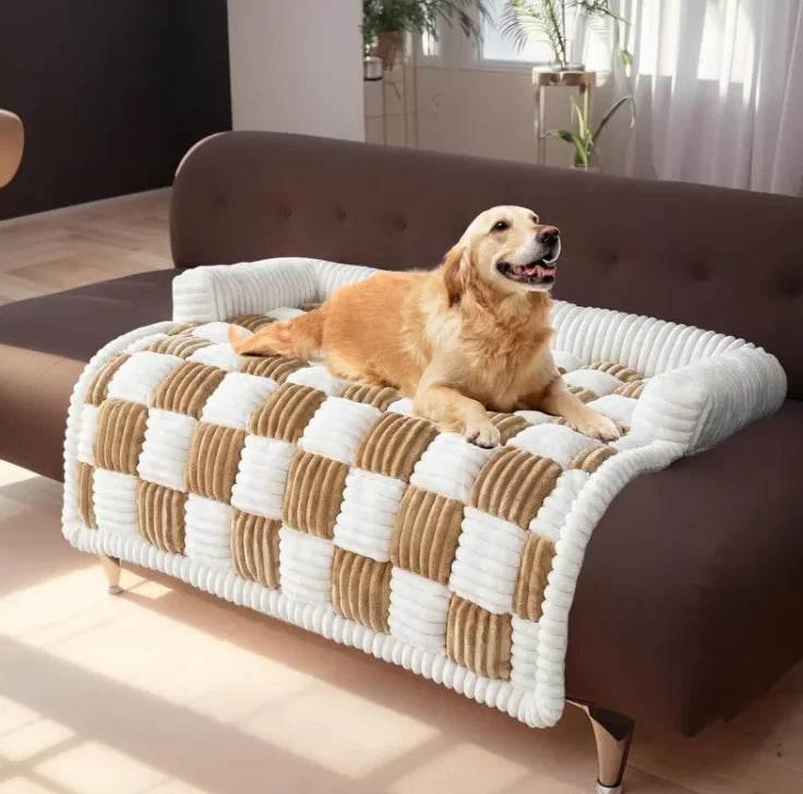 Cozy Plush Pet Bed — Soft Thickened Cushion for Dogs & Cats