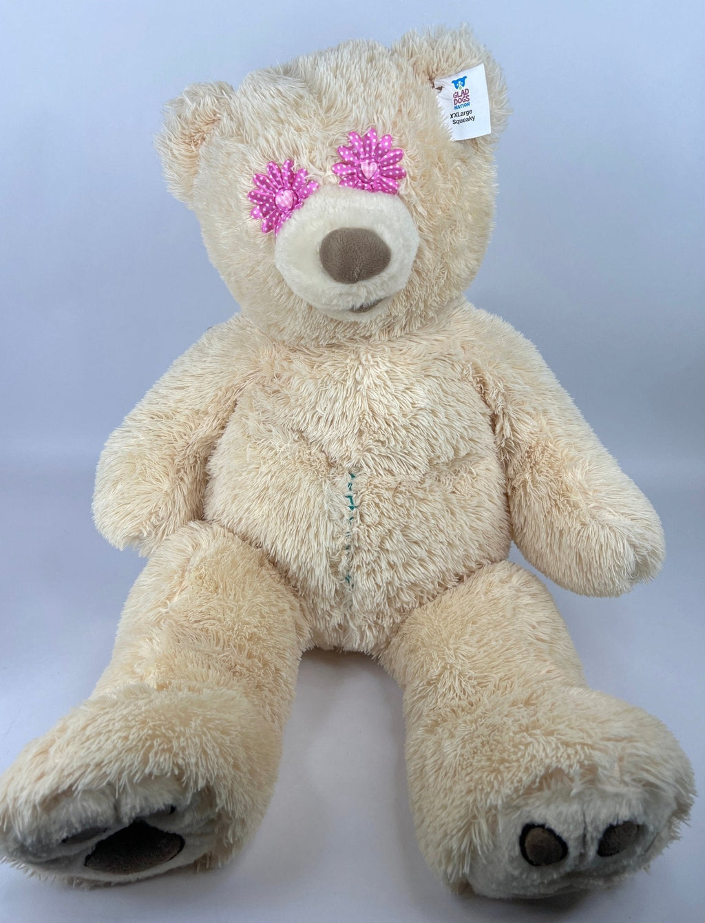 XXLarge Stuffed Dog Toys: 20"+  Squeaky and No Squeak